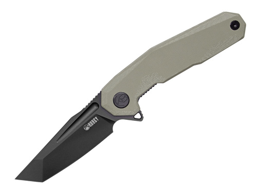 Zavírací nůž Kubey KB237C Carve Tan/Black